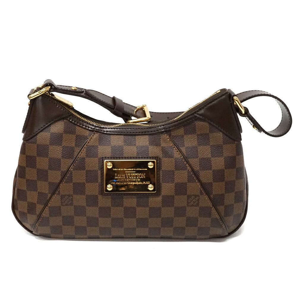 Louis Vuitton Thames Shoulder Bag Monogram Brown